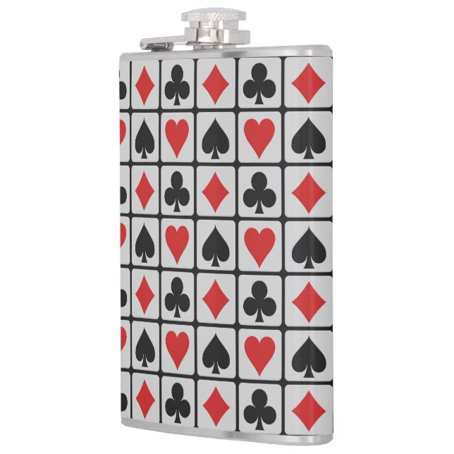 Card Player custom flasks (Left)