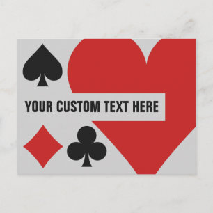 Card Player custom postcard