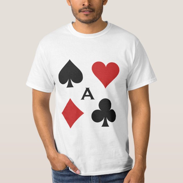 Card Player custom shirts & jackets (Front)