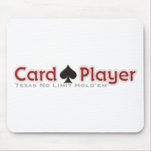 Card Player Mouse Pad
