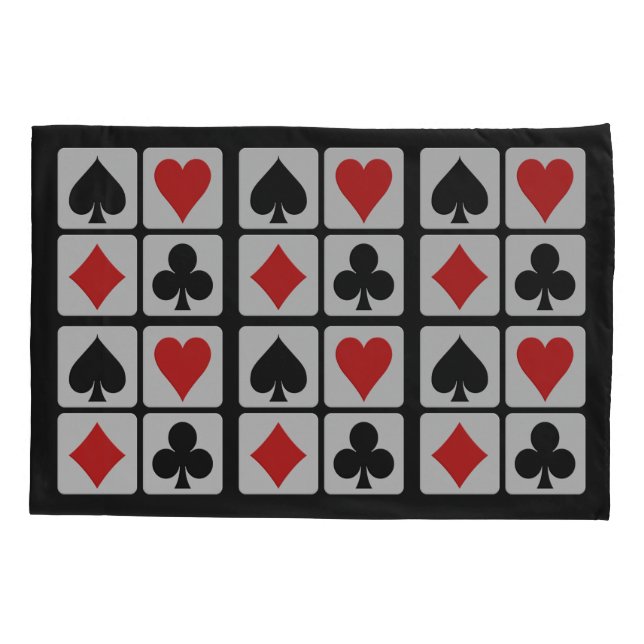 Card player pillowcases (Back)