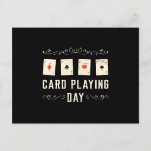 Card Playing Day Cards Poker Casino Game Ace Gift