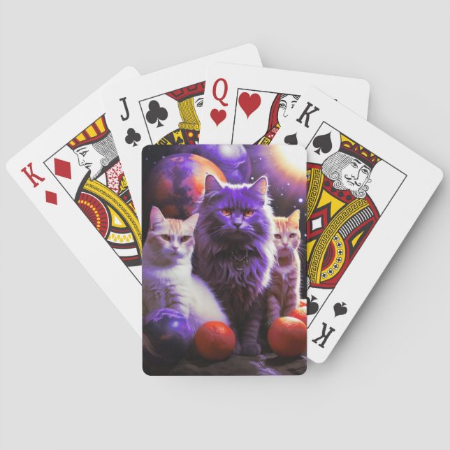 Card Poker for Cat Lovers (Back)