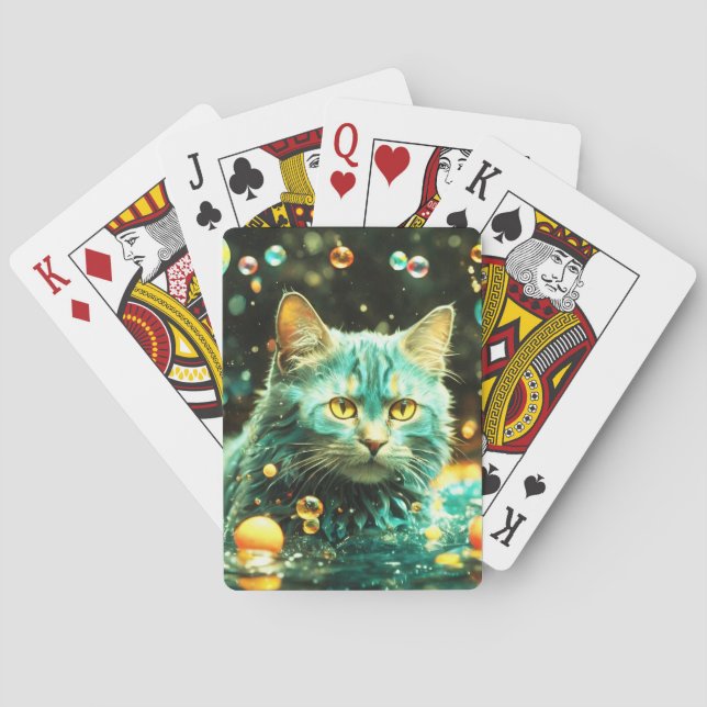 Card Poker for Cat Lovers (Back)