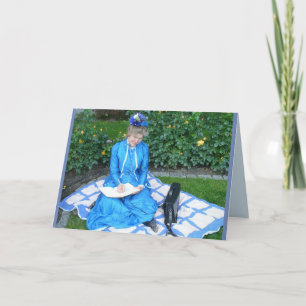 Card —quote inside about books