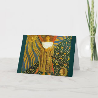 Card: Rossetti's Painting of Love Holiday Card