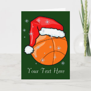 Card - Santa Basketball