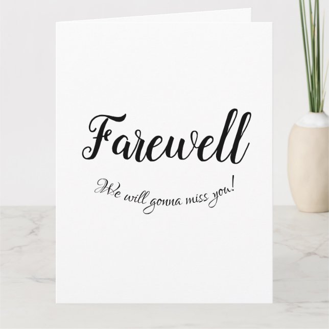 Card, Size: Standard (12.7 cm x 17.8 cm) Card (Front)