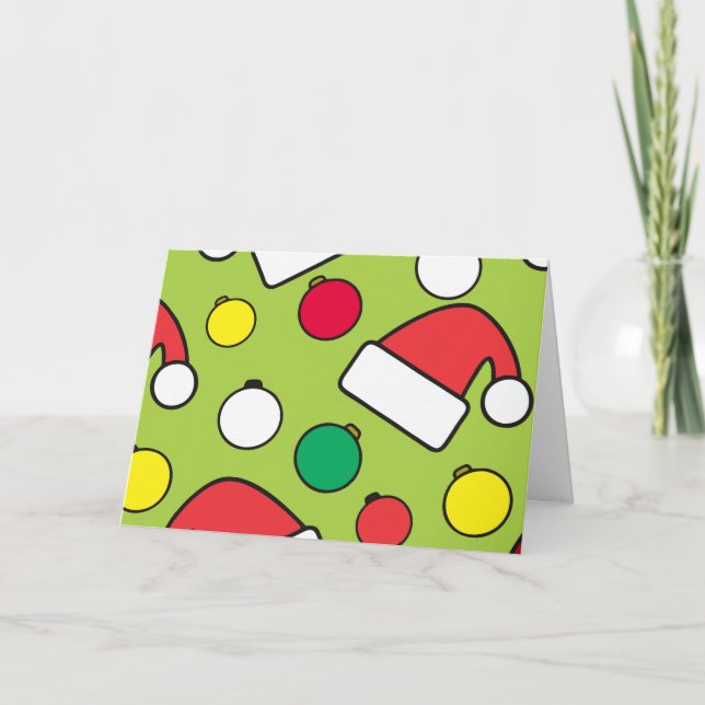 Card, Size: Standard (5" x 7") Holiday Card (Front)