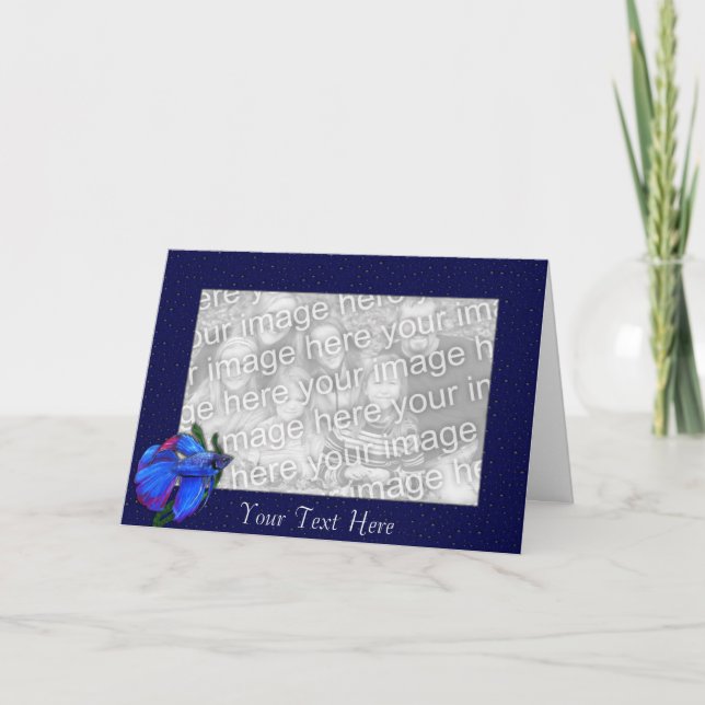 Card Template - Betta Fish (Front)