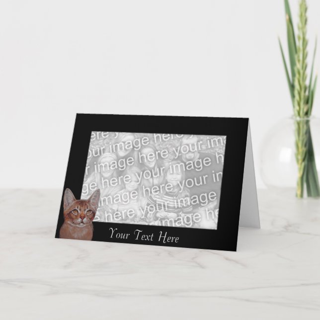 Card Template - Cat Border (Front)