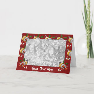Card Template - Christmas Border