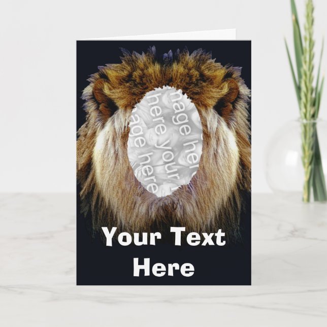 Card Template - Lionface (Front)