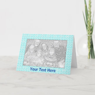 Card Template - Snowflake Border