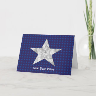 Card Template - Star