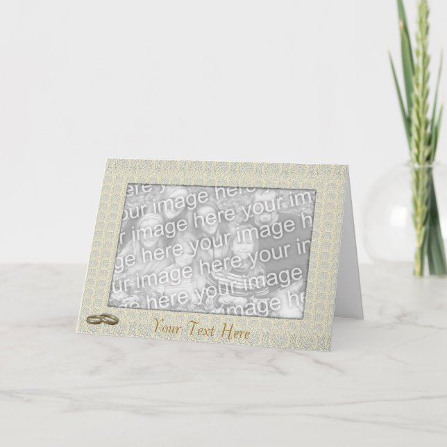 Card Template - WEDDING (Front)