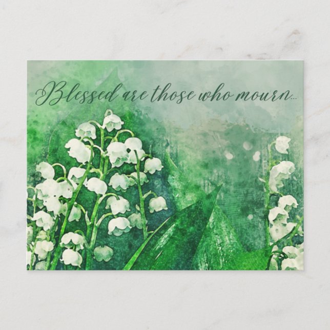 Card to write words of sympathy (Front)