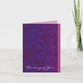 Card (UCB) - Floral Lace