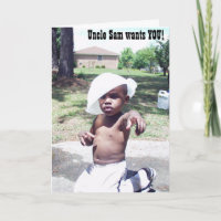 Card- Uncle Sam Wants You (spoof)