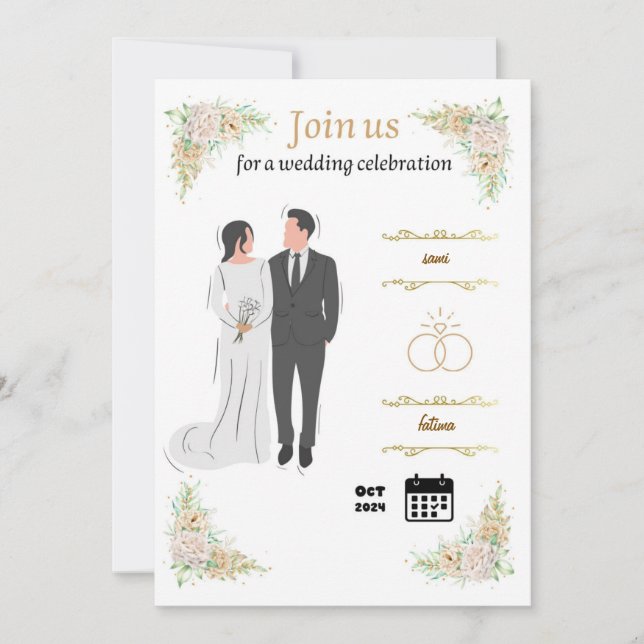card wedding (Front)