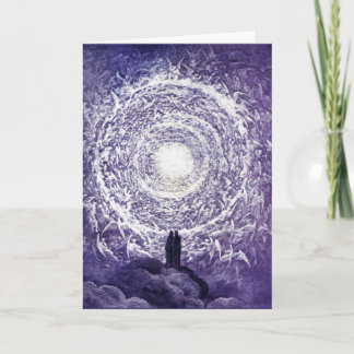 Card: White Rose - Gustave Doré Holiday Card
