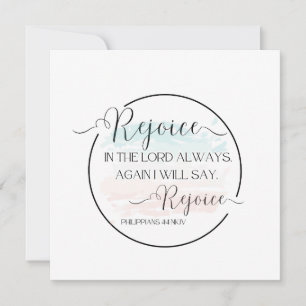 Card with Bible Verse