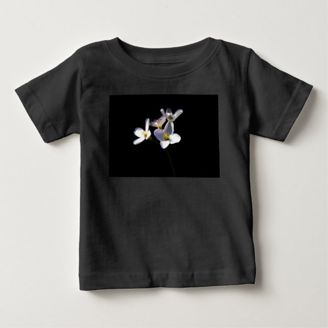 Cardamine Pratensis Flowers iccna Baby T-Shirt (Front)
