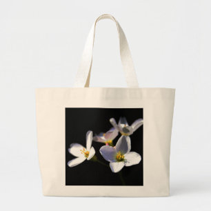 Cardamine Pratensis Flowers jtcnm Large Tote Bag