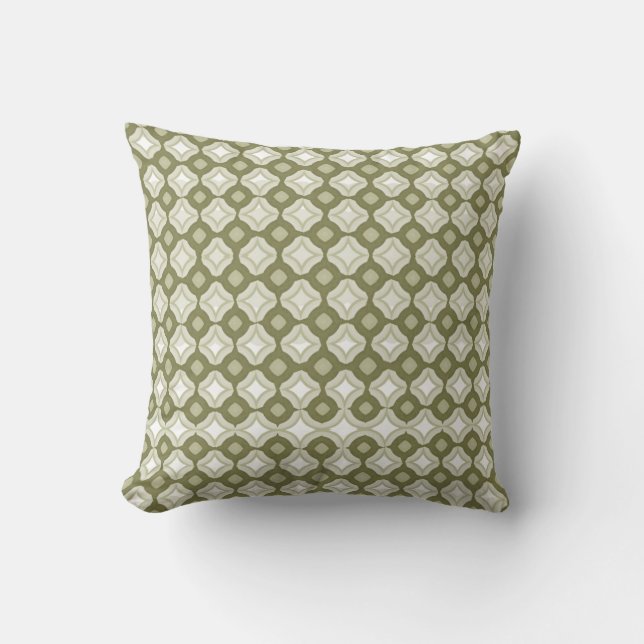 Cardamom Throw Pillow (Front)