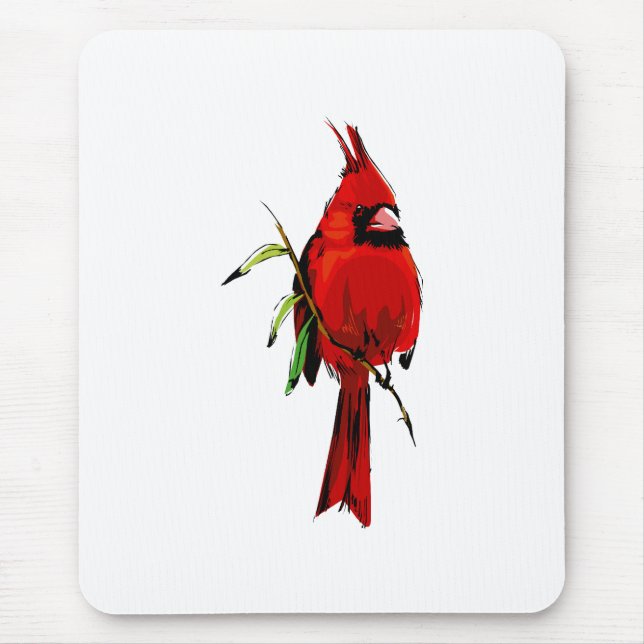 Cardan Cardinal Mouse Pad (Front)