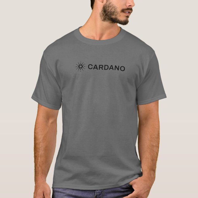 Cardano Coin ADA Crypto Mining Cryptocurrency Mine T-Shirt (Front)