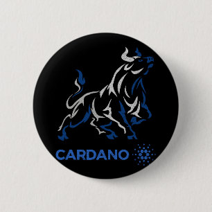 Cardano In A Bullish Bullrun Crypto Coin 6 Cm Round Badge