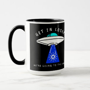 Cardano to the moon- ADA Crypto Mug