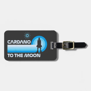 CARDANO-TO THE MOON LUGGAGE TAG