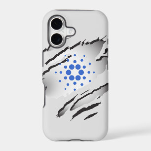 Cardano Torn Image w/ Logo Reveal Underneath