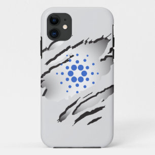 Cardano Torn Image w/ Logo Reveal Underneath  Case-Mate iPhone Case