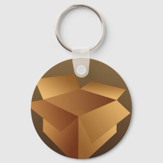 Cardboard Box Key Ring