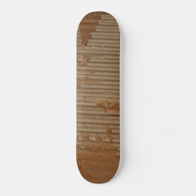 Cardboard Box Skateboard (Front)