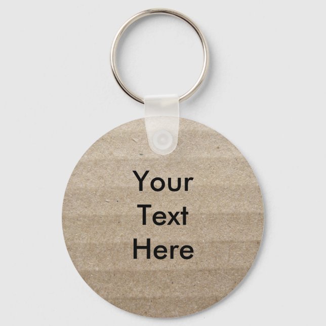 Cardboard Key Ring (Front)