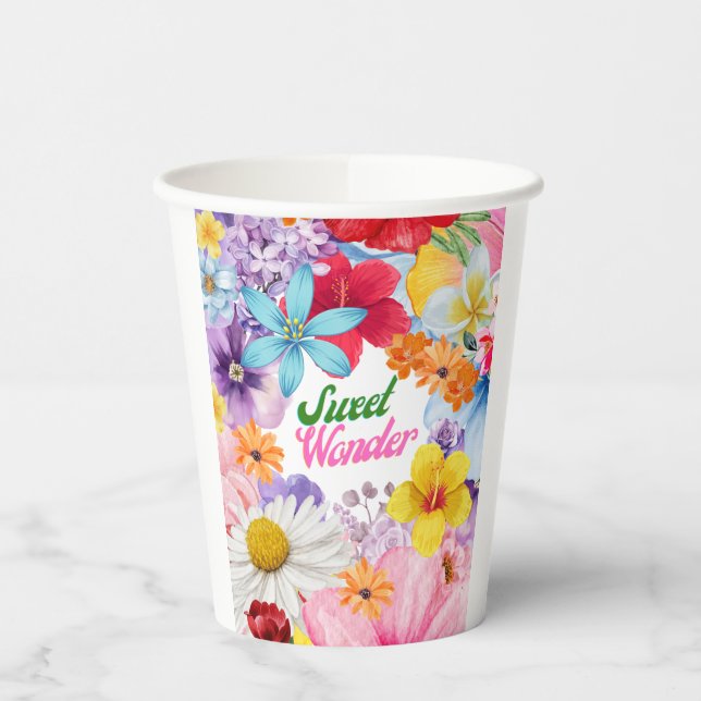 cardboard paper cups (Left)