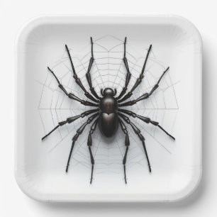 Cardboard plates Radiant Arachnids
