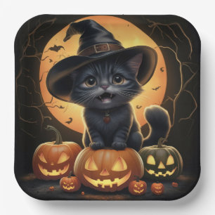 Cardboard plates Series 1 Black Cat 03