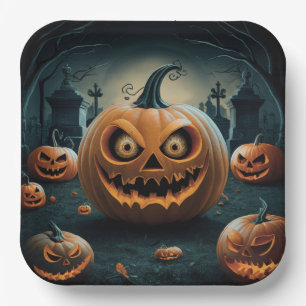 Cardboard plates Series 1 Pumpkin 05