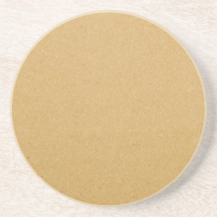 Cardboard texture coaster