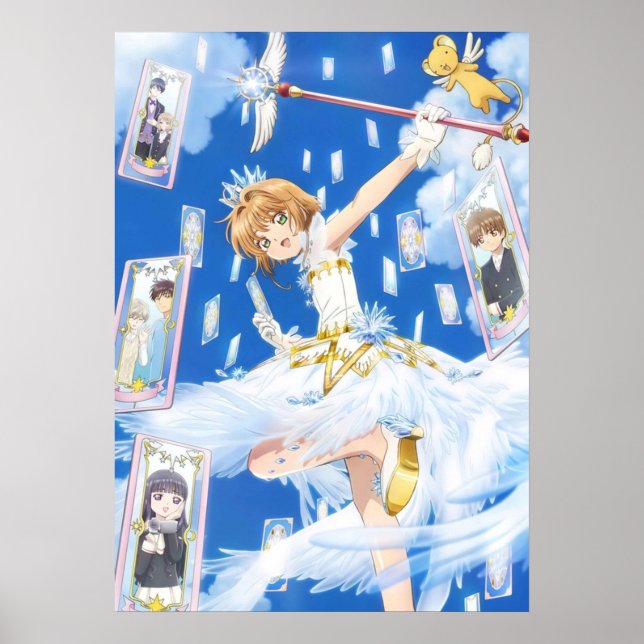 Cardcaptor Sakura  In Blue Poster (Front)