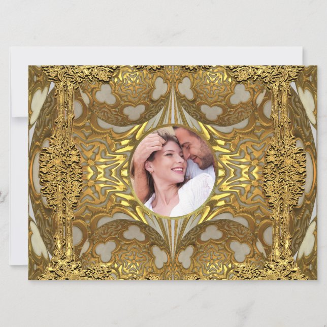 Cardellastine 6.5 x 8.75" Insert Your Photo Invitation (Front)