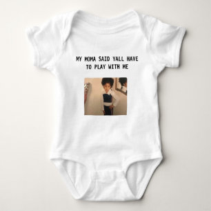 CARDI B meme Baby Bodysuit