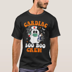 Cardiac Boo Crew Cardiology Nurse Halloween for Wo T-Shirt