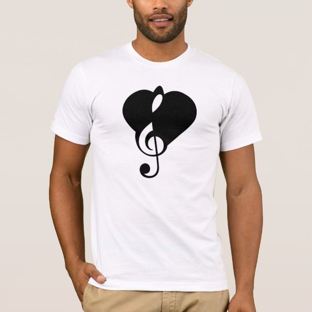 CARDIAC - ClefHeart T-Shirt (Front)