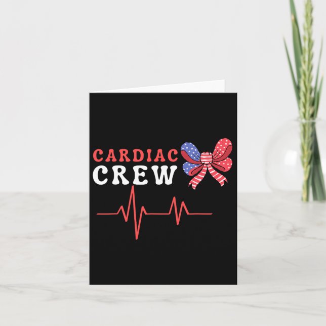 Cardiac Crew  Card (Front)